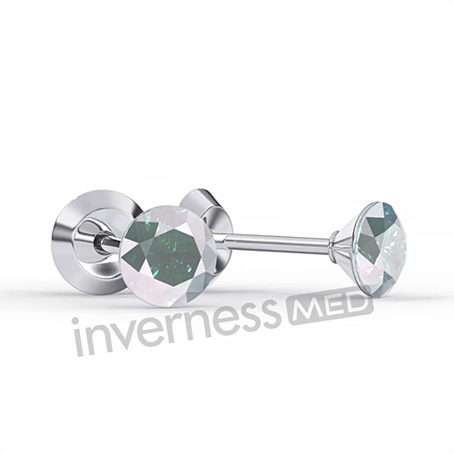 Model 185c                                                                       Hipoalergiczne kolczyki do przekłuwania InvernessMed - Inverness zdjęcie 4