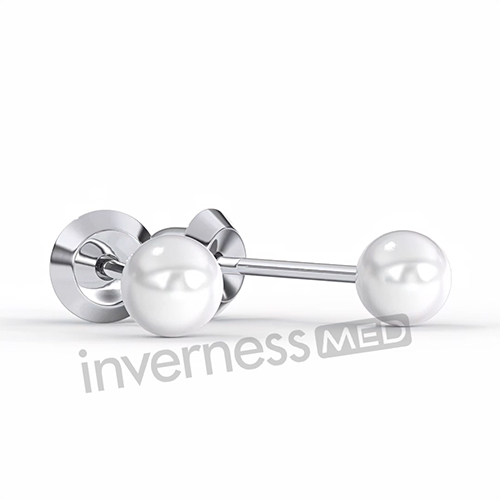 Model 587c                                                                       Hipoalergiczne kolczyki do przekłuwania InvernessMed - Inverness zdjęcie 4