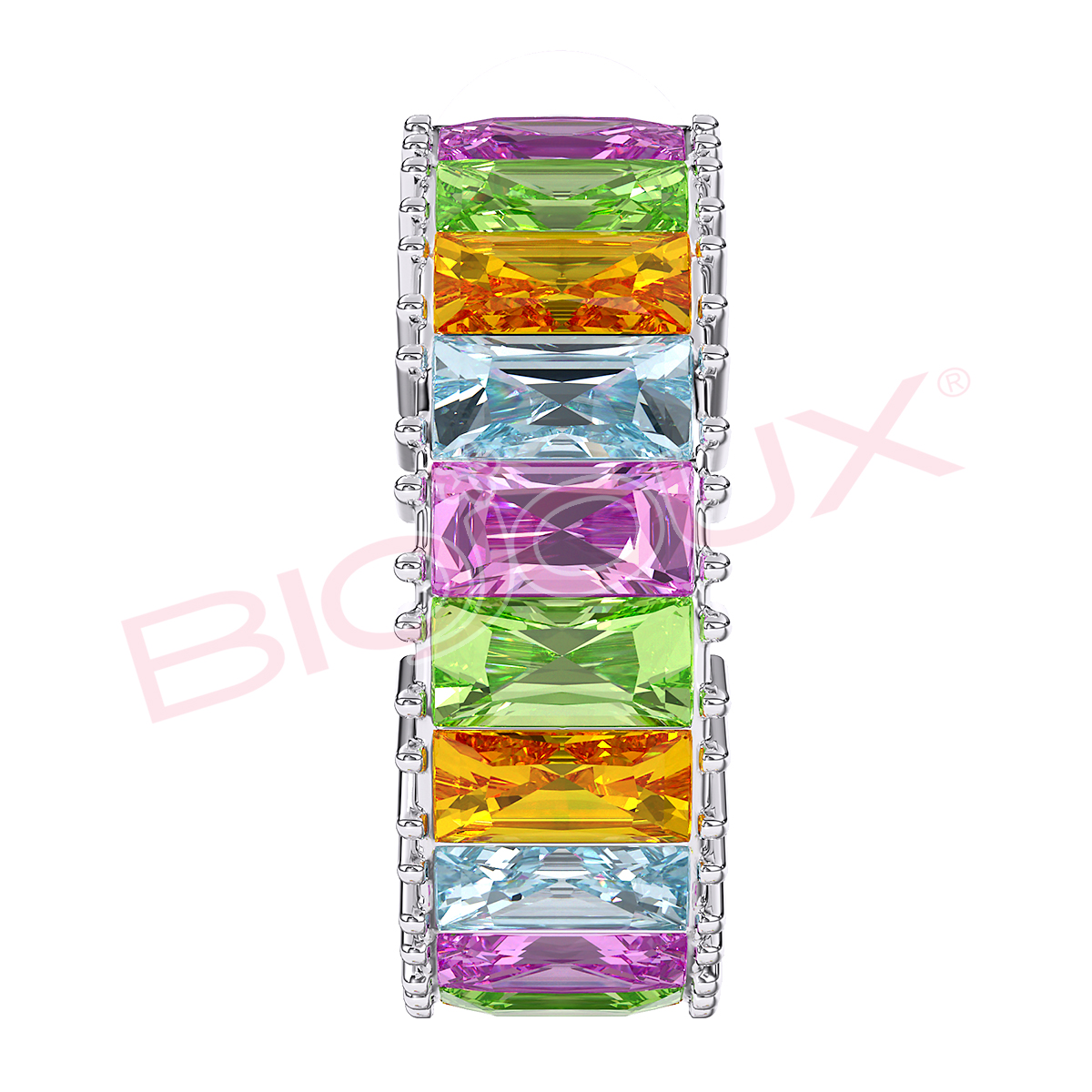 Kod produktu: BJT326 Hipoalergiczne kolczyki ze stali medycznej 316L-22mm - Biojoux zdjęcie 2