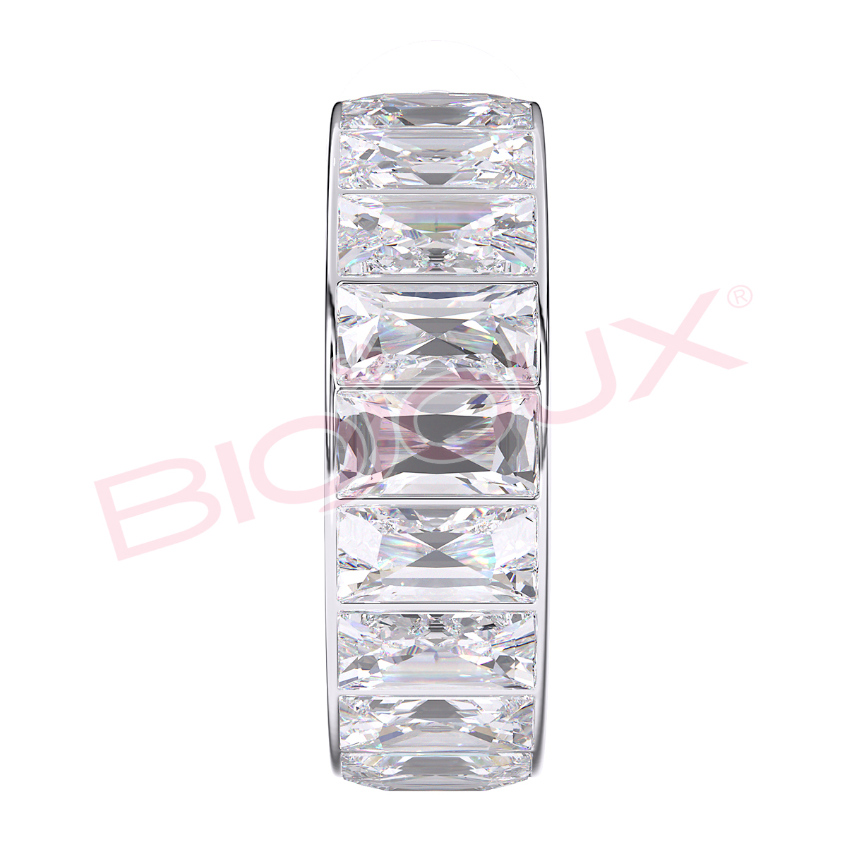 Kod produktu: BJT327 Hipoalergiczne kolczyki ze stali medycznej 316L-22mm - Biojoux zdjęcie 2