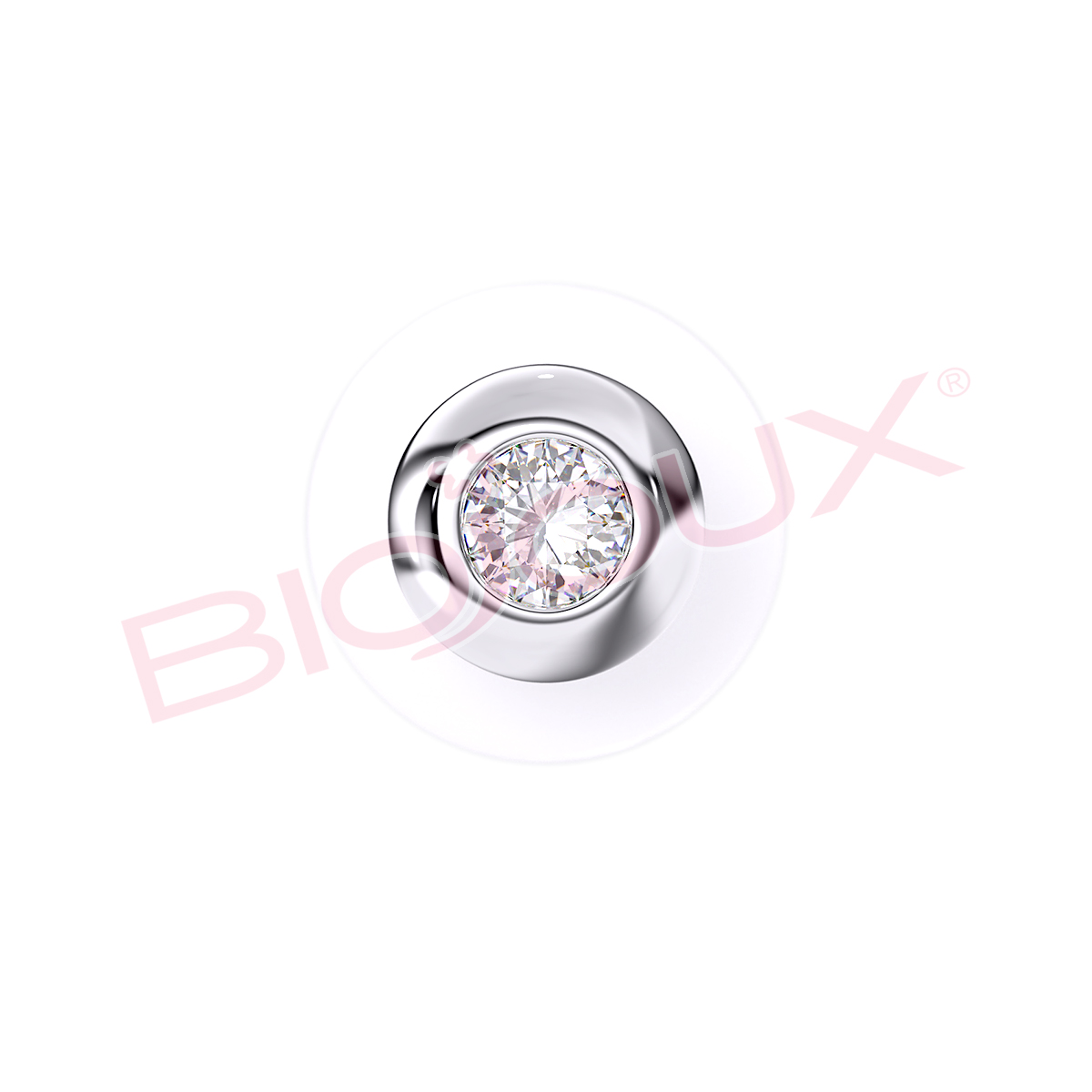 Kod produktu: BJT397 Hipoalergiczne kolczyki ze stali medycznej 316L-4mm - Biojoux zdjęcie 2