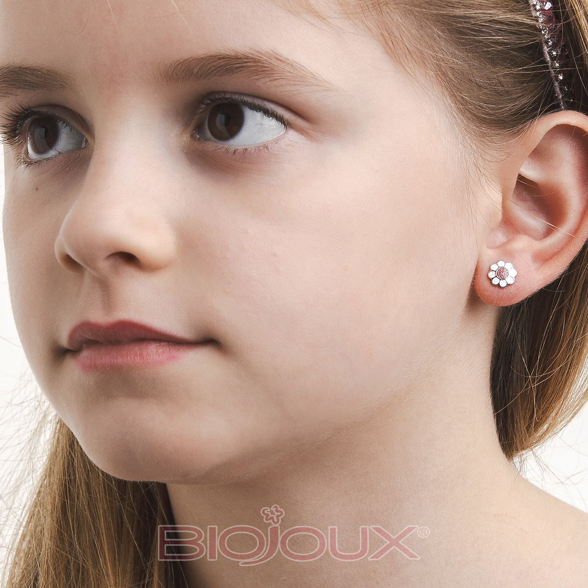 Kod produktu: BJT713 Hipoalergiczne kolczyki ze stali medycznej 316L-8mm - Biojoux zdjęcie 1