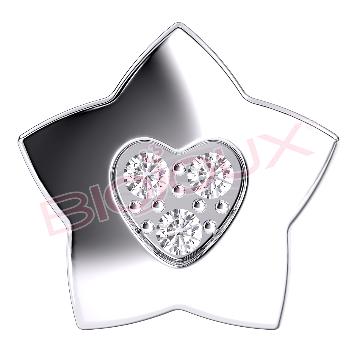 Kod produktu: BJT716 Hipoalergiczne kolczyki ze stali medycznej 316L-8mm - Biojoux zdjęcie 4