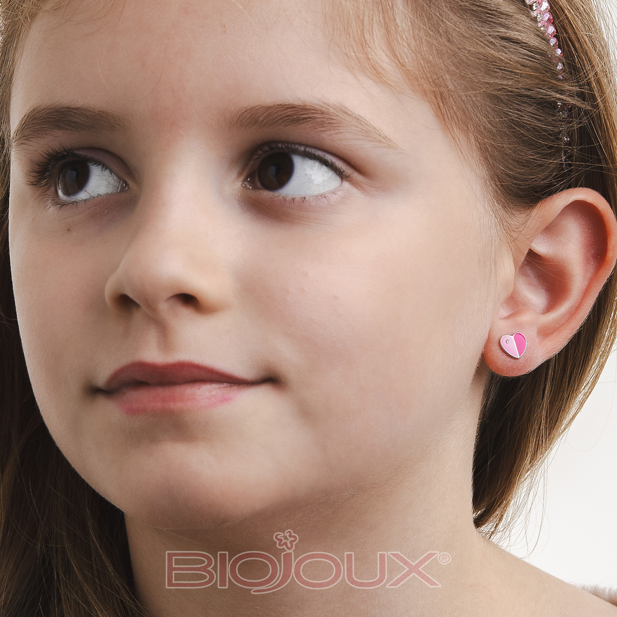 Kod produktu: BJT734 Hipoalergiczne kolczyki ze stali medycznej 316L-8mm - Biojoux zdjęcie 1
