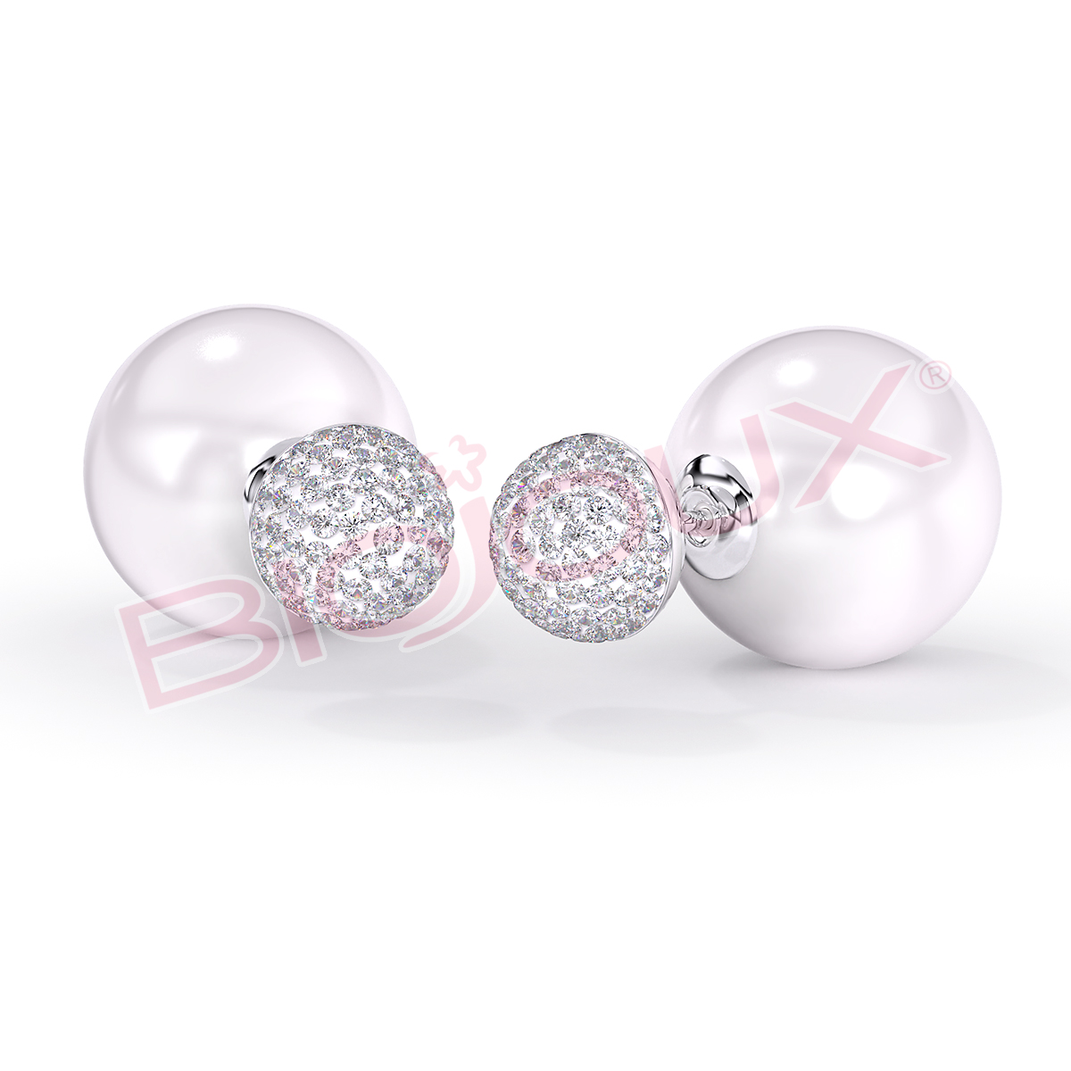 Kod produktu: BJU800 Hipoalergiczne kolczyki ze stali medycznej 316L-8/14mm - Biojoux zdjęcie 1
