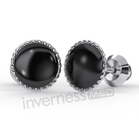 Kod produktu: 135c Hipoalergiczne kolczyki do przekłuwania InvernessMed