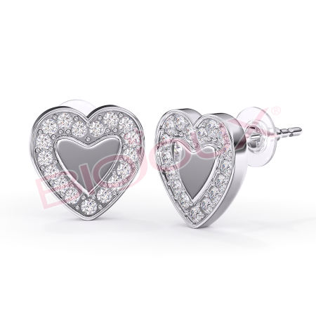 Kod produktu: BJT249 Hipoalergiczne kolczyki ze stali medycznej 316L-9mm