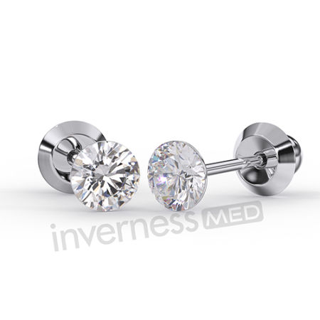 Kod produktu: 191c  Hipoalergiczne kolczyki do przekłuwania InvernessMed