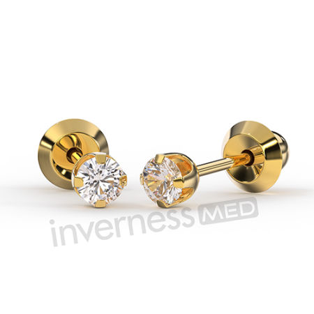 Kod produktu: 32.200 Hipoalergiczne kolczyki do przekłuwania InvernessMed