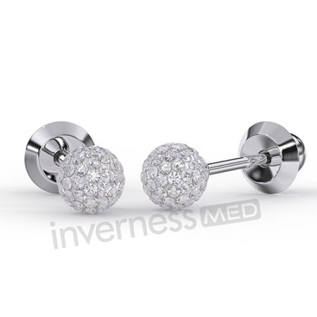 Kod produktu: 578c  Hipoalergiczne kolczyki do przekłuwania InvernessMed