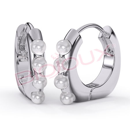 Kod produktu: BJT316 Hipoalergiczne kolczyki ze stali medycznej 316L-18mm