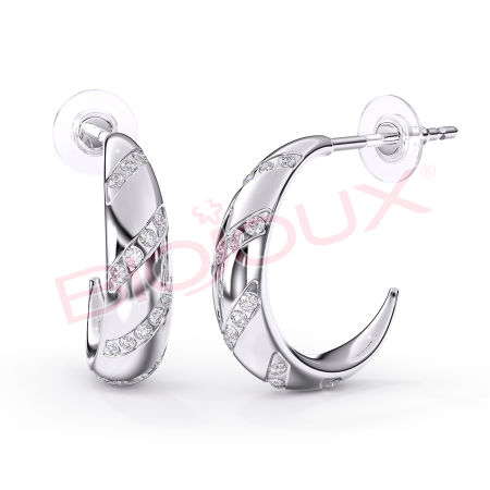 Kod produktu: BJT209 Hipoalergiczne kolczyki ze stali medycznej 316L-15mm