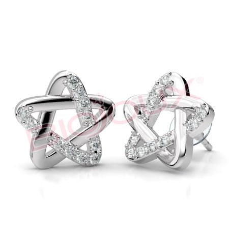 Kod produktu: BJT229 Hipoalergiczne kolczyki ze stali medycznej 316L-10mm