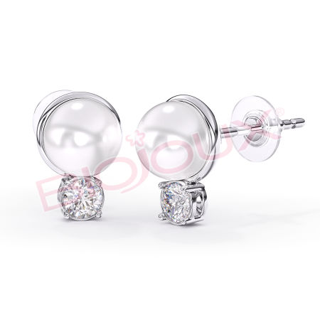 Kod produktu: BJT231 Hipoalergiczne kolczyki ze stali medycznej 316L-6mm