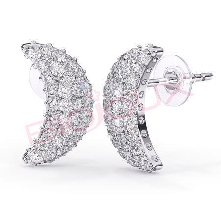 Kod produktu: BJT259 Hipoalergiczne kolczyki ze stali medycznej 316L-12mm