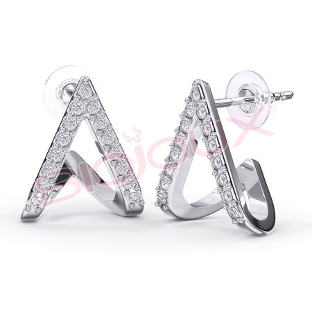 Kod produktu: BJT261 Hipoalergiczne kolczyki ze stali medycznej 316L-14mm