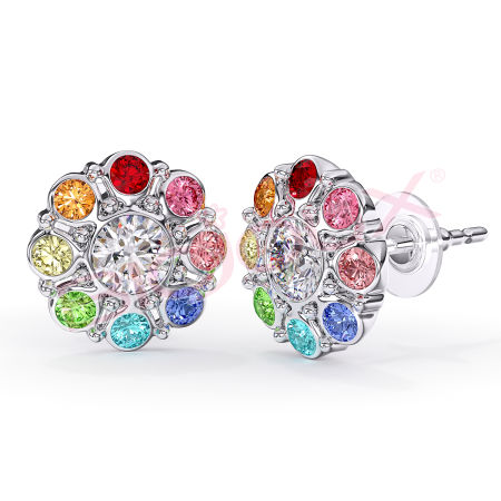 Kod produktu: BJT273 Hipoalergiczne kolczyki ze stali medycznej 316L-10mm