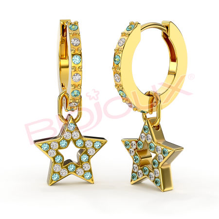 Kod produktu: BJT282 Hipoalergiczne kolczyki ze stali medycznej 316L-10mm