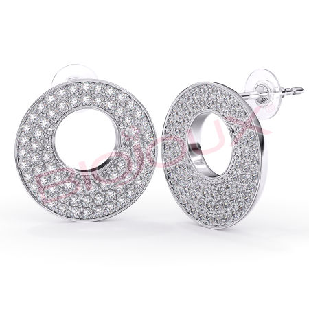 Kod produktu: BJT285 Hipoalergiczne kolczyki ze stali medycznej 316L-35mm