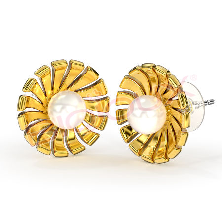 Kod produktu: BJT303 Hipoalergiczne kolczyki ze stali medycznej 316L-16mm