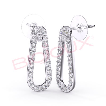 Kod produktu: BJT305 Hipoalergiczne kolczyki ze stali medycznej 316L-20mm