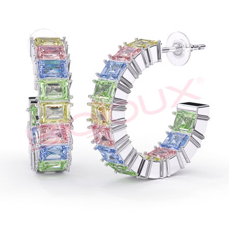 Kod produktu: BJT306 Hipoalergiczne kolczyki ze stali medycznej 316L-20mm