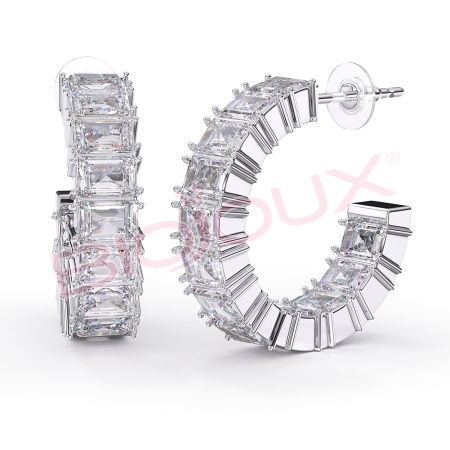 Kod produktu: BJT307 Hipoalergiczne kolczyki ze stali medycznej 316L-20mm