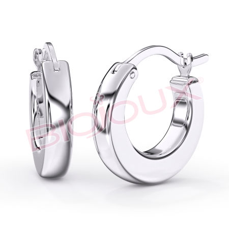 Kod produktu: BJT308 Hipoalergiczne kolczyki ze stali medycznej 316L-15mm