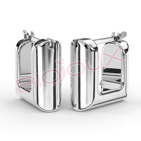 Kod produktu: BJT311 Hipoalergiczne kolczyki ze stali medycznej 316L-16mm