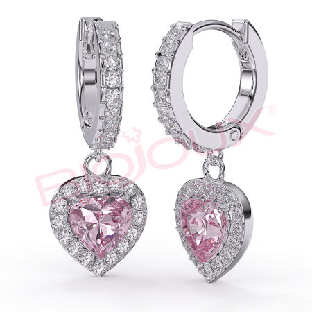 Kod produktu: BJT314 Hipoalergiczne kolczyki ze stali medycznej 316L-28mm