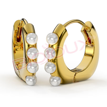 Kod produktu: BJT315 Hipoalergiczne kolczyki ze stali medycznej 316L-18mm