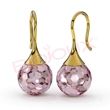 Kod produktu: BJT322 Hipoalergiczne kolczyki ze stali medycznej 316L27mm