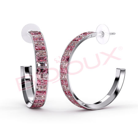 Kod produktu: BJT341 Hipoalergiczne kolczyki ze stali medycznej 316L-30mm