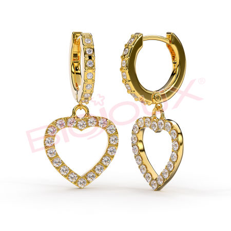 Kod produktu: BJT347 Hipoalergiczne kolczyki ze stali medycznej 316L