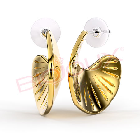 Kod produktu: BJT352 Hipoalergiczne kolczyki ze stali medycznej 316L-22mm