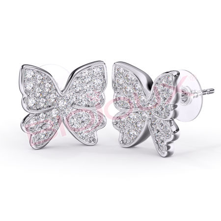 Kod produktu: BJT353 Hipoalergiczne kolczyki ze stali medycznej 316L-13mm