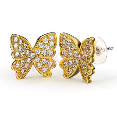 Kod produktu: BJT354 Hipoalergiczne kolczyki ze stali medycznej 316L-13mm