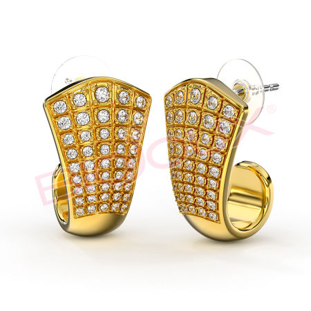 Kod produktu: BJT359 Hipoalergiczne kolczyki ze stali medycznej 316L-20mm