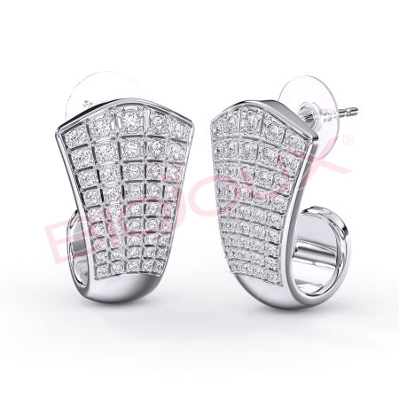 Kod produktu: BJT360 Hipoalergiczne kolczyki ze stali medycznej 316L-20mm