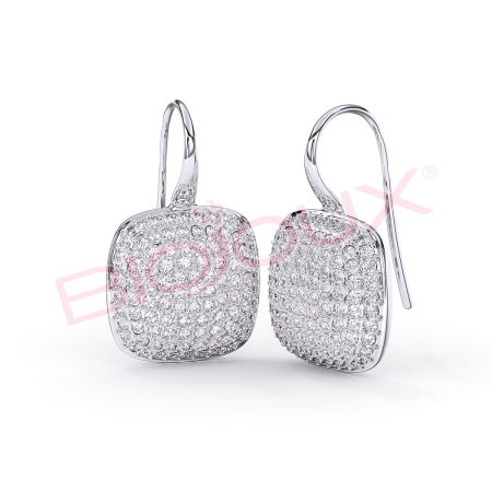 Kod produktu: BJT376 Hipoalergiczne kolczyki ze stali medycznej 316L-20mm