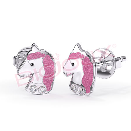 Kod produktu: BJT701 Hipoalergiczne kolczyki ze stali medycznej 316L-8mm