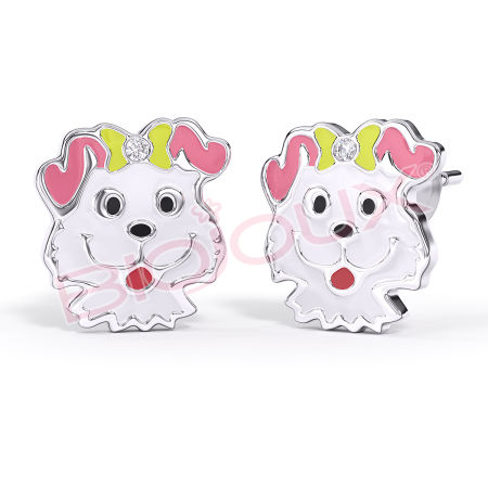 Kod produktu: BJT732 Hipoalergiczne kolczyki ze stali medycznej 316L-8mm