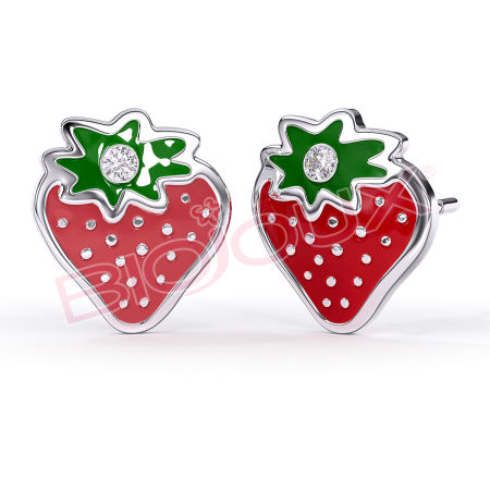 Kod produktu: BJT733 Hipoalergiczne kolczyki ze stali medycznej 316L-7mm