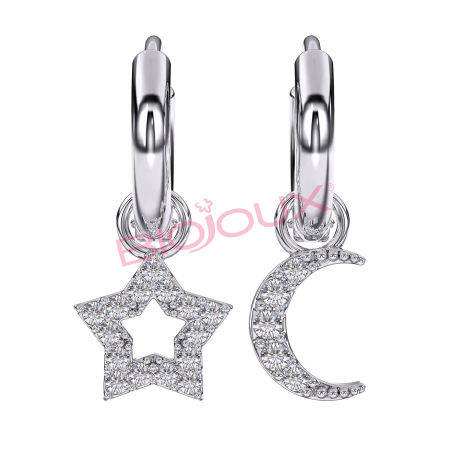 Kod produktu: BJT228 Hipoalergiczne kolczyki ze stali medycznej 316L